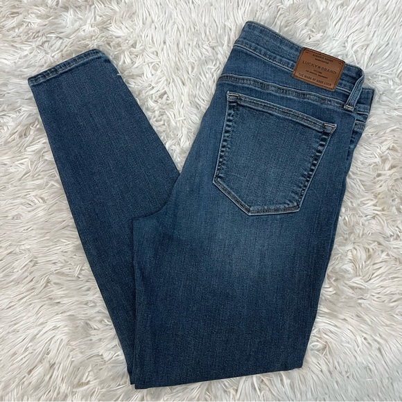 Lucky Brand Ava Super Skinny Jeans Size 12 / 31 - Picture 2 of 14